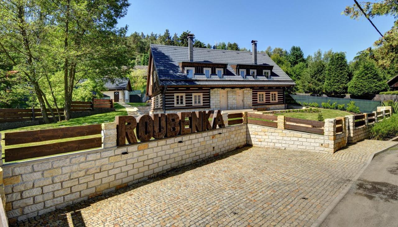 Апартаменты Roubenka Pod Troskami Ktova Экстерьер фото
